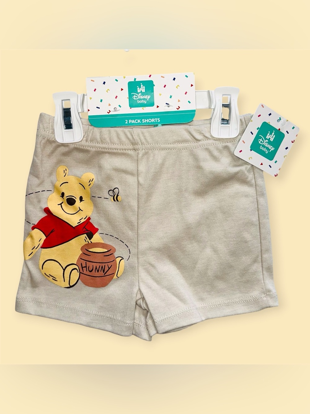 New Winnie The Pooh 2pc Shorts Set